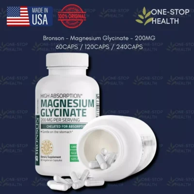 Magnesium Glycinate 200MG: Solusi Efektif untuk Kesehatan Tubuh dan Pikiran
