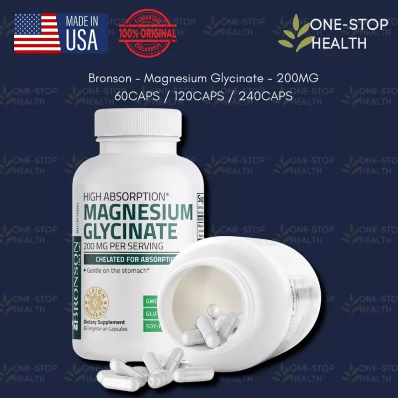 Magnesium Glycinate 200MG: Solusi Efektif untuk Kesehatan Tubuh dan Pikiran