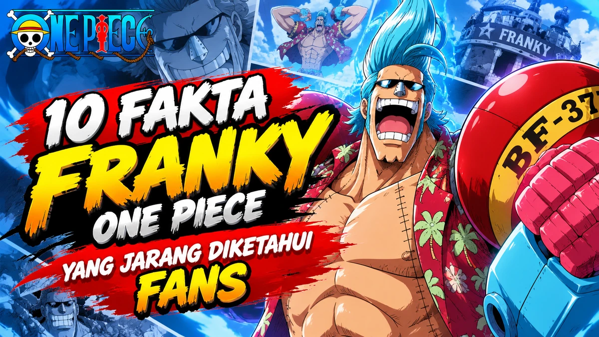 10 Fakta Franky One Piece yang Jarang Diketahui Fans